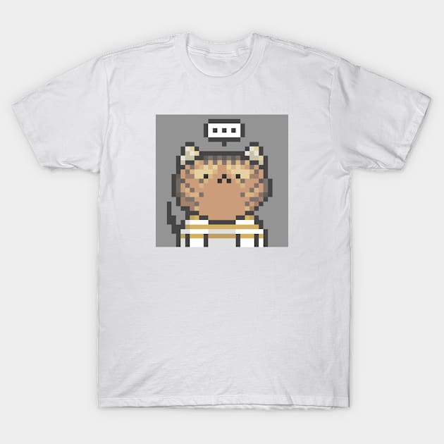 Pixel Cat 105 T-Shirt by Infinite Mew Mew